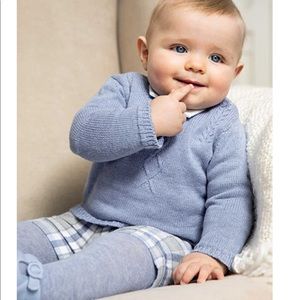 Brand: Mayoral Newborn
ECOFRIENDS plaid shorts set newborn boy, 6-9 mo.